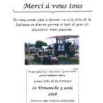 20170802 fete de la batteuse remerciements